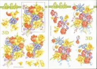 3D-Buch A5 Blumen von LeSuh (345627)