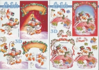 3D-Buch A5 Weihnachtskken von LeSuh (345605)