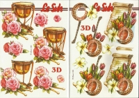 3D-Buch A5 Musikinstrumente von LeSuh (345658)