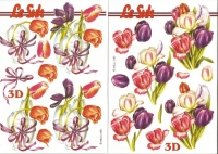 3D-Buch A5 Frhlingsblumen von LeSuh (345655)