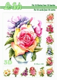 3D-Buch A5 Blumen von LeSuh (345652)