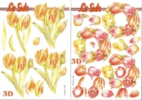 3D-Buch A5 Frhlingsblumen von LeSuh (345651)