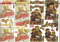 3D-Buch A5 Weihnachts-Bren von LeSuh (345653)