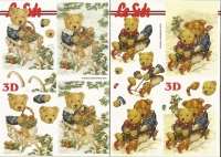 3D-Buch A5 Weihnachts-Bren von LeSuh (345653)