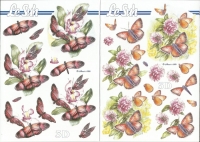 3D-Buch A5 Schmetterlinge von LeSuh (345666)