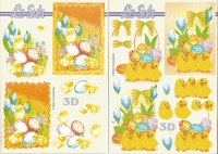 3D-Buch A5 Ostern von LeSuh (345650)