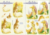 3D-Buch A5 Ostern von LeSuh (345650)