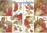 3D-Buch A5 Weihnachtskrippe von LeSuh (345642)
