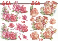 3D-Buch A5 Rosen von LeSuh (345667)