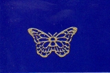 Sticker - Schmetterlinge 2 - gold - 822