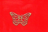 Sticker - Schmetterlinge 2 - gold - 822