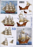 3D-Bogen Segelschiffe von LeSuh (416923)