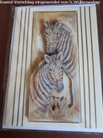 3D-Bogen Giraffe und Zebra von LeSuh (4169755)
