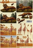 3D-Bogen Tiger und Giraffe von LeSuh (4169869)