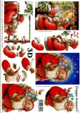 3D-Bogen Weihnachtsmann von LeSuh (416997)