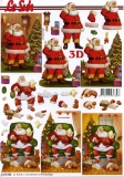3D-Bogen Weihnachtsmann zu Hause von LeSuh (4169950)