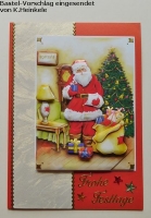 3D-Bogen Weihnachtsmann mit Kind von LeSuh (4169312)