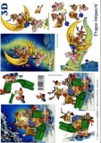 3D-Bogen Weihnachtshirsch von LeSuh (4169337)