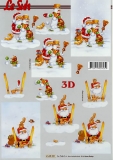 3D-Bogen Weihnachtsmann von LeSuh (4169931)