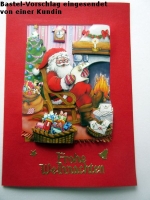 3D-Bogen Weihnachtsmann zu Hause von LeSuh (4169741)