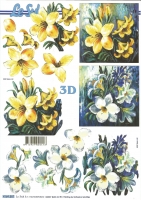 3D-Bogen Set Blumen 1 (SET-013)