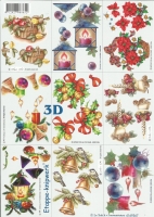 3D-Bogen Set Weihnachten 2 (SET-021)