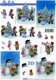 3D-Bogen Set Weihnachten 7 (SET-027)