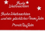 Sticker - Weihnachtliche Schriften - wei - 454