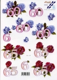 3D-Bogen 60 & 65 Jahre von Nouvelle (821567)