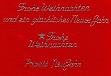 Sticker - Weihnachtliche Schriften - silber - 454