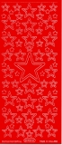 Sticker - Sterne 1 - rot - 856