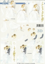 3D-Bogen Brautpaar / Hochzeit von LeSuh (777.108)