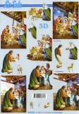 3D-Bogen Jesus & Krippe von LeSuh (4169729)