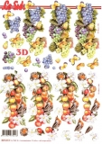 3D-Bogen Trauben & Äpfel von Nouvelle (8215313)