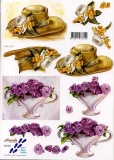 3D-Bogen Hut & Vase von Nouvelle (821561)