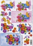 3D-Bogen Blumen in Kanne von LeSuh (4169209)