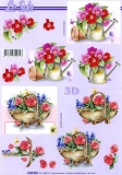 3D-Bogen Blumen mit Giekanne von LeSuh (4169704)