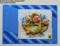 3D-Bogen Blumen mit Giekanne von LeSuh (4169704)