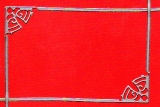 Sticker - Rand und Ecken Weihnachten 3 - silber - 983