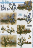 3D-Bogen Iris & Tulpen von LeSuh (4169872)