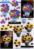3D-Bogen Veilchen in Vase von LeSuh (4169987)