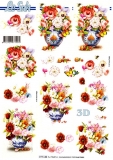3D-Bogen Vase mit Blumen von LeSuh (777.142)