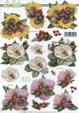 3D-Bogen Blumen von LeSuh (777.221)