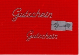 Sticker - Gutschein - silber  - 417