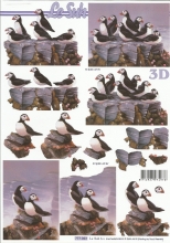 3D-Bogen Papageientaucher von LeSuh (777.023)