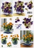 3D-Bogen Blumen in Vase von Nouvelle (821578)