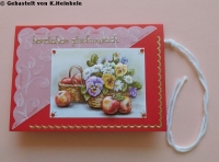 3D-Bogen Blumenkorb klein von Nouvelle (8215185)