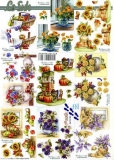 3D-Bogen Blumen klein von Nouvelle (8215184)