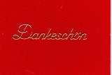 Sticker - Dankeschn - gold - 408