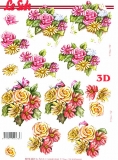 3D-Bogen Blumen auf Papier von Nouvelle (8215240)